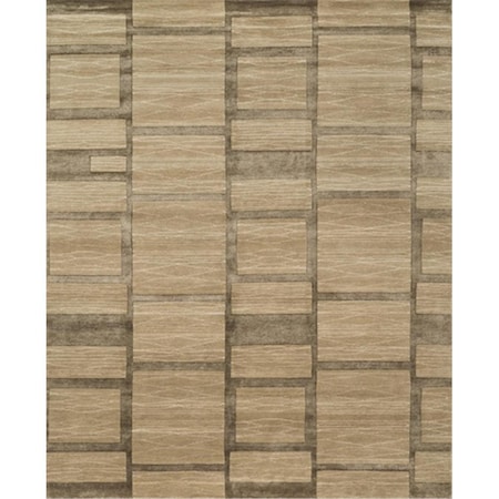 Loloi 8 ft. 6 in. x 11 ft. 6 in. Hermitage Rectangular Shape Hand Knotted Area Rug- Ash HERMHE-08AS0086B6